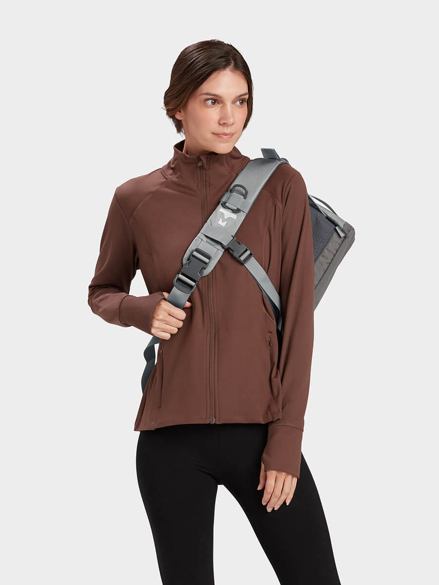 MILTHREAD Sparrow 8L EDC messenger bag in silver dust