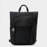 MILTHREAD Swift flap backpack in Black