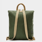 MILTHREAD Swift flap backpack in Camo Green