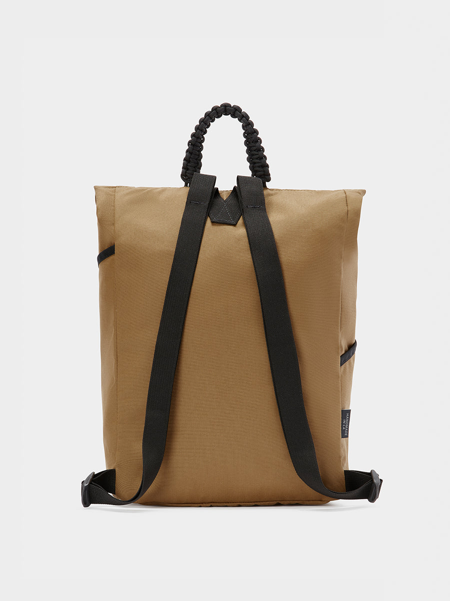 MILTHREAD Swift flap backpack in coyote brown