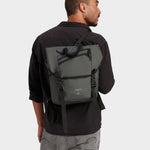 MILTHREAD Swift flap backpack in foliage on model