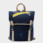 MILTHREAD Swift flap backpack in midnight