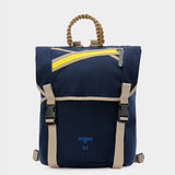 MILTHREAD Swift flap backpack in midnight