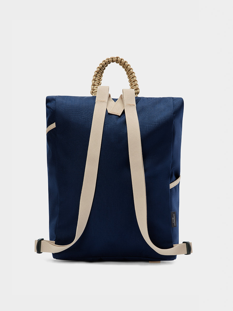 MILTHREAD Swift flap backpack in midnight