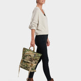 MILTHREAD Swift flap backpack in Multicam on model
