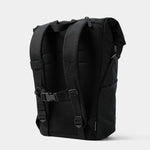 MILTHREAD Talos Rolltop 30L travel backpack in black