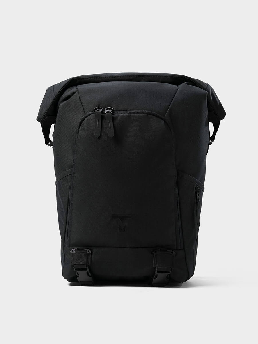MILTHREAD Talos Rolltop 30L travel backpack in black