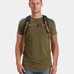 MILTHREAD Talos Rolltop 30L travel backpack in midnight