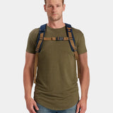 MILTHREAD Talos Rolltop 30L travel backpack in midnight