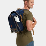 MILTHREAD Talos Rolltop 30L travel backpack in midnight