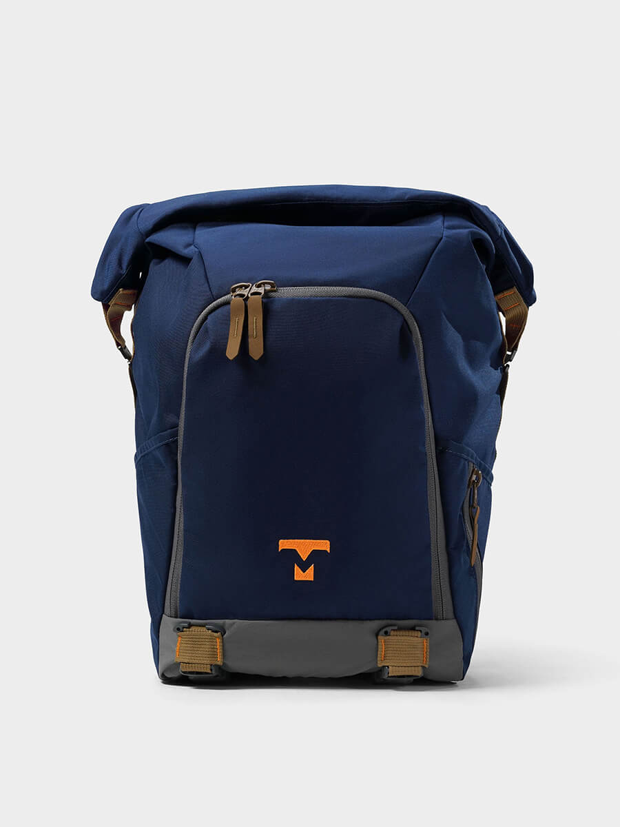 MILTHREAD Talos Rolltop 30L travel backpack in midnight