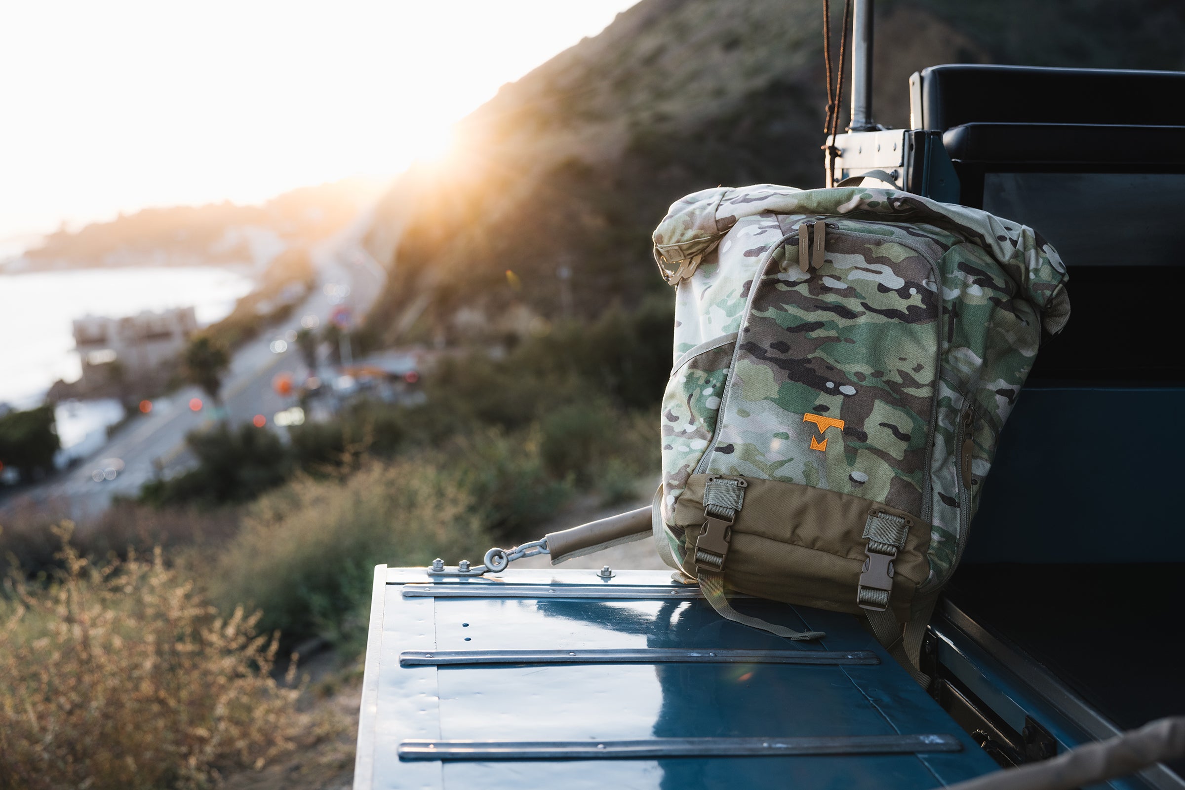 MILTHREAD Talos Roll Top Backpack 30L in Multicam