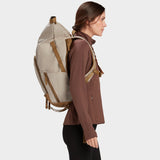 MILTHREAD Talos Rolltop 30L travel backpack in sand