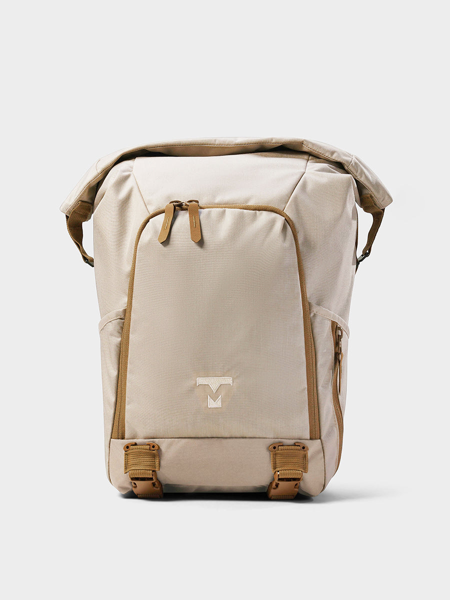 MILTHREAD Talos Rolltop 30L travel backpack in sand