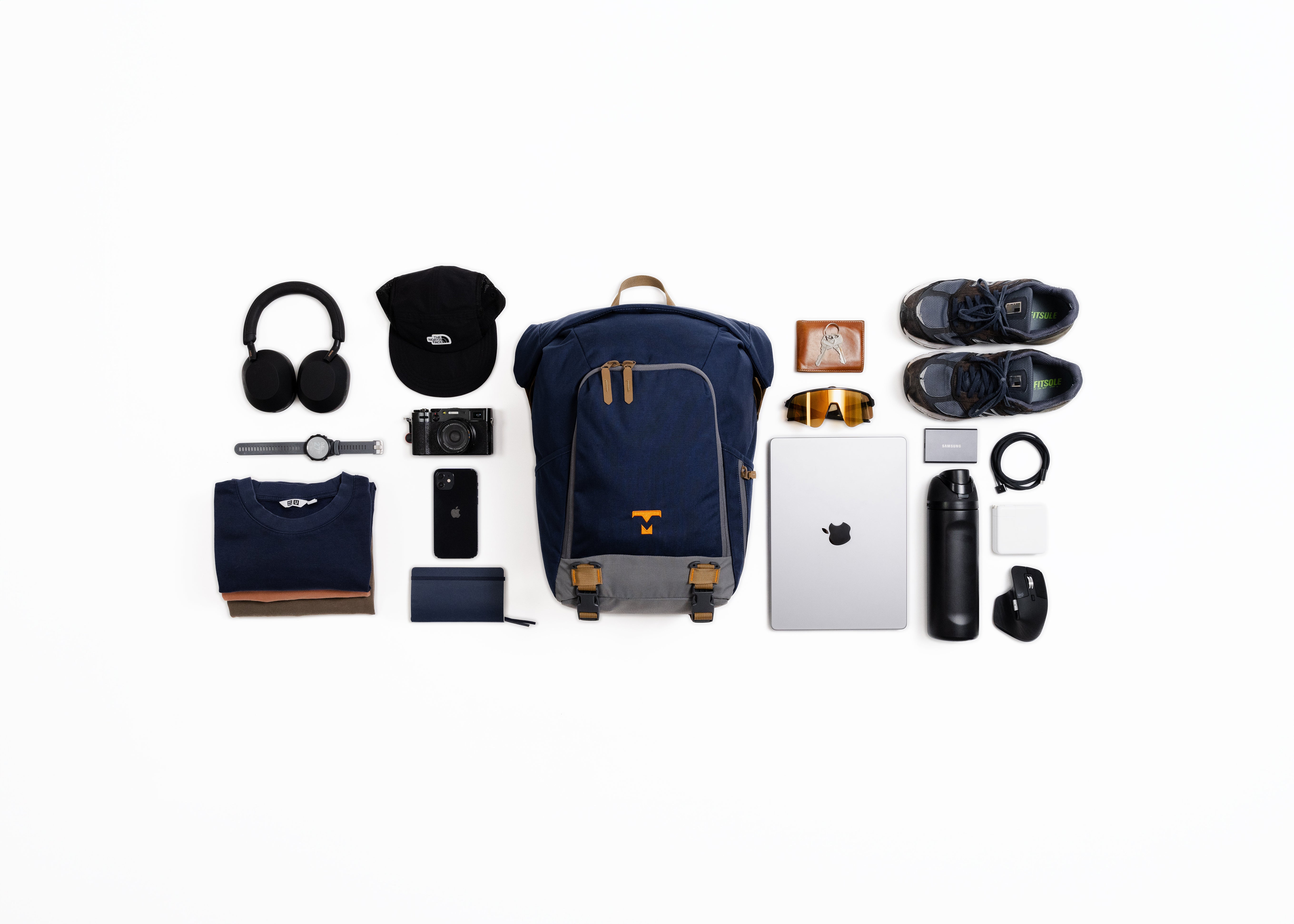 MILTHREAD Talos Rolltop 30L Travel Backpack capacity