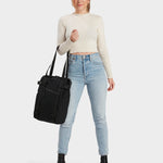 MILTHREAD EDC Tango shopper tote in black