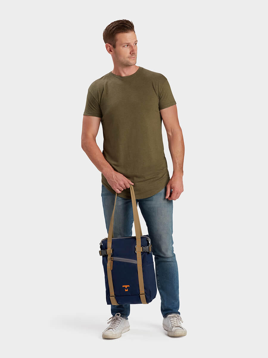 MILTHREAD EDC Tango shopper tote in midnight