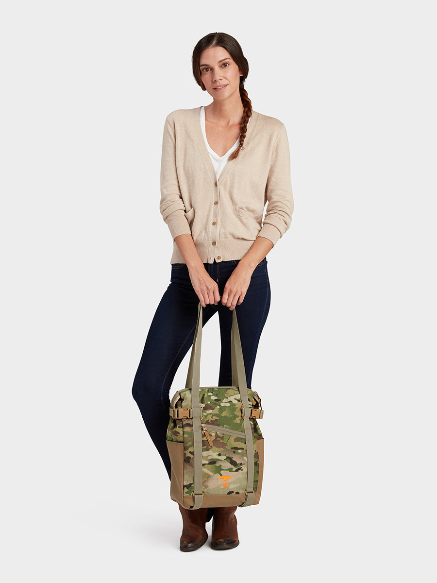 MILTHREAD EDC Tango shopper tote in multicam