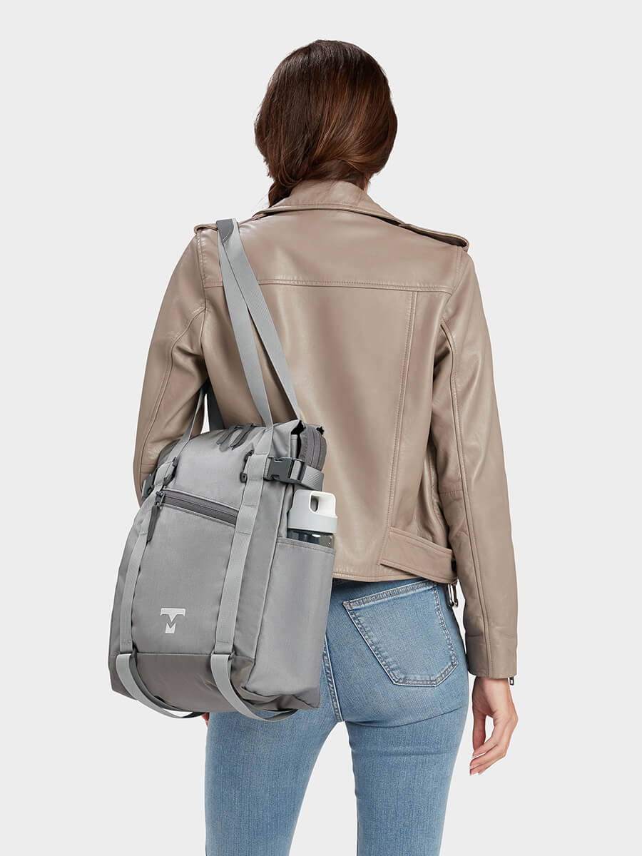 MILTHREAD EDC Tango shopper tote in silver dust