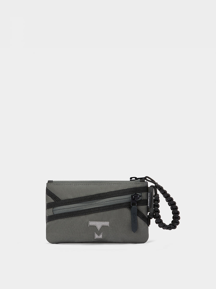 MILTHREAD Zest wristlet wallet in Foliage