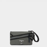 MILTHREAD Zest wristlet wallet in Foliage