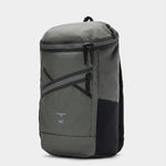 Bold backpack in foliage tabletop front 45 degree view