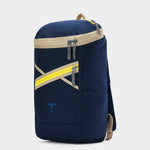 Bold backpack in midnight tabletop front 45 degree view