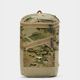 Bold backpack in multicam tabletop front view