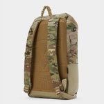 Bold backpack in multicam tabletop back 45 degree view