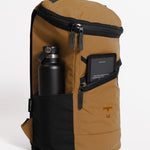 MILTHREAD Bold top load 20L backpack features dual side pockets