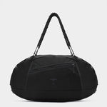 Grit duffle in black tabletop front view