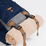 MILTHREAD Talos Rolltop 30L Travel Backpack features detachable compression straps